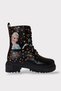 Girls' Boots with Fur Inside and Zipper Black - 3