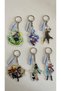 Genshin Impact 2D Thick Acrylic Keychain Charm 6-7cm Kazuha Ayaka Cyno Ganyu Game Character - 2