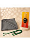 3-Piece Women's Hajj and Umrah Gift Set – Flared Scarf, Prayer Beads, and Zikirmatik - Brown - Camel