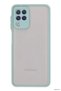 Zngzrmll Galaxy A22 Case Montreal Silicone Cover (180317) - Turquoise