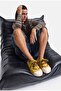 Women's Mustard Yellow Original Suede Leather Imported Special Design T55 Sandals Mule Shoes - 2