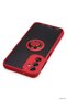 Zngzrmll Galaxy A14 4g Case Montreal Silicone Cover with Ring (175630) - Red - 4