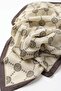 Diamond K Patterned Aqua Soft Shawl 4077 - Haki̇ - 3