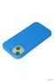 Zngzrmll iPhone 15 Case Nano Velvet Silicone (175010) - Blue - 3