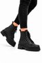 Zippered Quilted Design Girls' Boots Black - 2