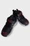 Non-Slip Sole Velcro Sports Children's Boots Black - Red - 4