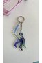 Genshin Impact 2D Thick Acrylic Keychain Charm 6-7cm Kazuha Ayaka Cyno Ganyu Game Character
