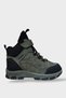 Cold-Proof Children's Boots with Fur Inside Haki̇