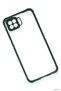 Zngzrmll Reno 4 Lite Case Miami Transparent Silicone - (175534) Dark Green - 3