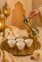 6-Person Gold Porcelain Hajj Umrah Catering Set - 4