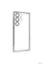 Zngzrmll Galaxy S23 Ultra Case with Lens Silicone (190320) - Silver - 2