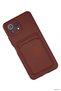 Zngzrmll Mi 11 Case Kelvin Silicone with Business Card Holder (192556) - Burgundy - 2