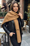 Soft Textured Thick Knitted Long Knitwear Women's Scarf - 2
