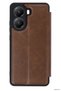 Zngzrmll Poco X7 Pro Case Flip Cover (190655) - Tan - 2