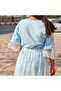 Women's Blue Two-Piece Shorts Set - 4