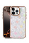 Zngzrmll iPhone 15 Pro Lumi Patterned Cover - (201106) Desert Titanium
