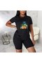 Women's Graphic T-Shirt & Shorts Set