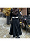 Women's Black Jacket & Skirt Set - 4