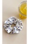Elastic Buckle 3-Piece Floral Bun Buckle Women's Cotton Pinterest Model - 4