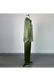 Women's Green Shirt & Pants Set - 3
