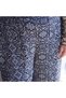 Women's Black Mandala Trousers - 3