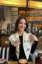 Embroidered Women's Triangle Shoulder Scarf - 2