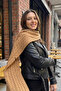 Unisex Scarf with Twisted Knit Detail - 3