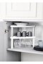 Set of 2 triangle legged shelf organizer and riser g-235