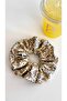Elastic Buckle 3-Piece Floral Bun Buckle Women's Cotton Pinterest Model - 5