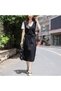 Women's Black Two-Piece Dress Set - 2