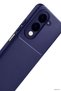 Zngzrmll Vivo Y29S Auto Focus Carbon Cover (201433) - Navy Blue - 4