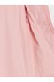 Özmarka New Season Pink Hooded Girls' Raincoat - 3