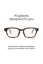 Glasses Adventurer Classic Tortoise, Clear Lenses - 2