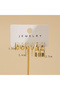 Women's Golden Gold-Plated Earring Set - 2