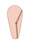 Premium 27 Inch Racket Beige Color with White Polka Dots - 2