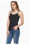 Tutku-Women's Black Rope Strap Tank Top New Season