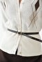 Premium Soft Cardigan with Baklava Patterned Belt Detail - 2