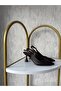 Simple 7 cm Skin Leather High Heels - 2