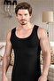 Tutku-Men's Black 6-Piece Classic Cotton Undershirts