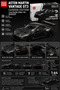Pop Race 1:64 Aston Martin Vantage Gt3 Carbon Edition Metal Model Car Pr64-178 - 2