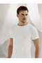 Short Sleeve Crew Neck Ribbed Undershirt New Season (7 Pieces Economic Package)