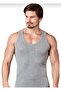 Tutku-10-Pack (10 Pieces) Gray Cotton Men's Undershirts