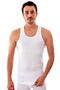 Tutku-Men's White Sports Athlete Singlet