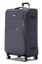 Prestige Premium Nylon Expandable Large Checked 28 Inch (30-35kg) Luggage, Soft Material, Lightweight, Combination Lock, Suitcase