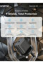 USB C iPhone Charger PD20W iPhone 16 Charger Head Type-C Power Plug with USB C Cable Wall Charger for iPhone series Galaxy - Black - 6
