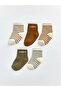 Patterned Baby Boy Socks 5-Pack (W6) - 3