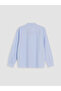 Lcw Vision Blue Regular Fit Linen Blend Men's Shirt - 6