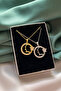 Ataturk Silhouette and Moon Star Figured Necklace - 4