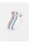 Striped Girls' Socks 5-Pack (W6)