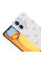 Xiaomi Redmi 13C Case with Floral and Bow Pattern, Camera Raised Senk Premium - 2